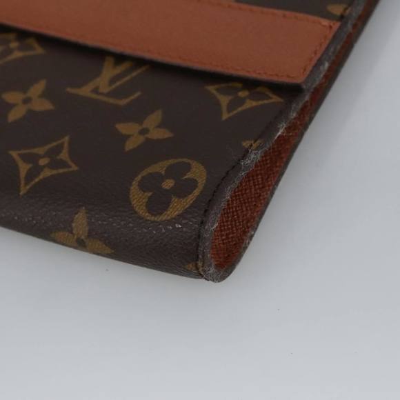 LOUIS VUITTON Monogram Porte Envelope Clutch Bag M51801 LV Auth 102302 - Picture 7 of 16